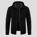 Vest met capuchon en ritssluiting voor heren | Lange mouw