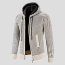 Vest met capuchon en ritssluiting voor heren | Lange mouw