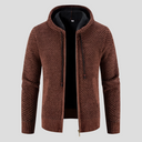 Vest met capuchon en ritssluiting voor heren | Lange mouw