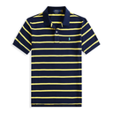Vintage striped polo shirt