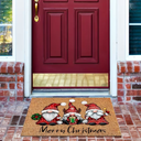 Christmas Decoration Floor Mat | Mat with Rubber Back