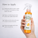 Foot Peeling Spray | Exfoliërende Voetspray voor Zachte Voeten