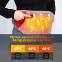 Waist Warmer Belt - HeatWavea - elektrisch verwarmde taillewarmer - USB