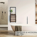 Wall Mounted Space-Saving Towel Rack for Bathroom Storage