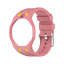 Horlogeconversiekit met beschermende behuizing en siliconen horlogeband voor compatibele Royal POP zakhorloges