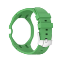 Horlogeconversiekit met beschermende behuizing en siliconen horlogeband voor compatibele Royal POP zakhorloges