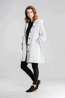Regenjack met capuchon voor Dames | Waterafstotend Oversized
