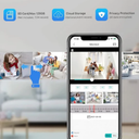 WiFi Security Camera Lamp for Indoor Surveillance at Home