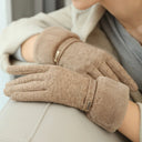 Hand schoenen - Hiverno - Winterstof - Manchet Detail