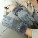 Hand schoenen - Hiverno - Winterstof - Manchet Detail