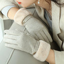 Hand schoenen - Hiverno - Winterstof - Manchet Detail