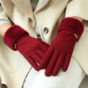 Hand schoenen - Hiverno - Winterstof - Manchet Detail