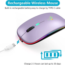 Draadloze muis - ClickPro - LED - Dual Mode