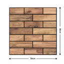 3D Muurstickers - ArtifyTile - Muurpanelen zelfklevend PVC - Wanddecoratie