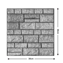 3D Muurstickers - ArtifyTile - Muurpanelen zelfklevend PVC - Wanddecoratie