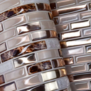 Gouden Mozaïekvellen - TileVyne - Muurpanelen zelfklevend PVC - Wandtegels