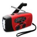 Noodradio - Radionix - Handopwinder - Zonnepaneel