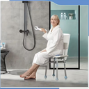 Suction Cup Bathroom Grab Bar, Easy Installation Portable Safety Grab Bar for Shower and Bath