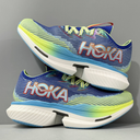 HOKA Cielo X1 Blue Green Running Shoes