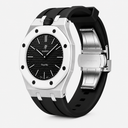 Stainless Steel Watch Conversion Kit with Silicone Watch Strap for Royal Pop
