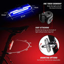 Fiets Achterlicht - LuminaSafe - USB-C Oplaadbaar - 110 Lumen