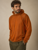 Heren Lichtgewicht Hooded Shirt met Lange Mouwen, driekwartaanzicht