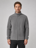 Heren Polar Fleece Jas voor Herfst en Winter, vooraanzicht
