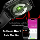 Smart watch ECG - VitalsTrack - Bloeddrukmeter - Lichaamstemperatuur