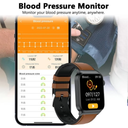 Smart watch ECG - VitalsTrack - Bloeddrukmeter - Lichaamstemperatuur