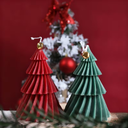 Christmas Decoration Christmas Candle | Set in Christmas tree shape