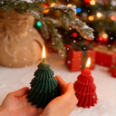 Christmas Decoration Christmas Candle | Set in Christmas tree shape