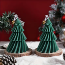 Christmas Decoration Christmas Candle | Set in Christmas tree shape