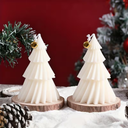 Christmas Decoration Christmas Candle | Set in Christmas tree shape