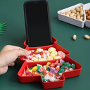 Kerst Versiering Snack Bakjes | Bakjes met Drie Compartimenten