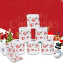 Christmas Toilet Paper | Scroll with Santa Claus pattern