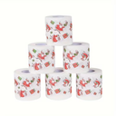 Christmas Toilet Paper | Scroll with Santa Claus pattern
