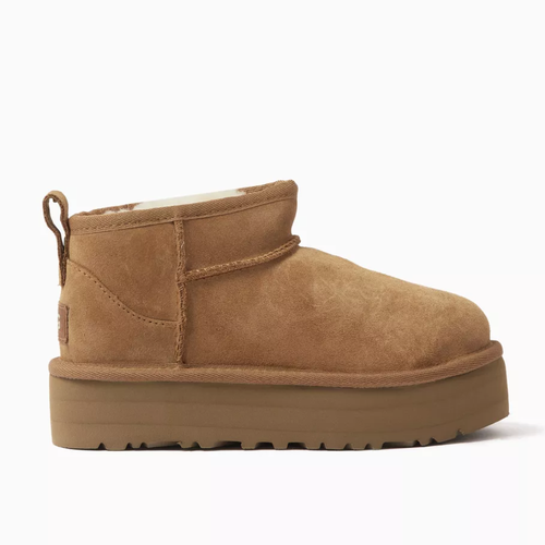 UGG Classic Ultra Mini Enkellaarzen Bruin, foto 1