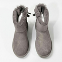 UGG Dames Mini Bailey Bow II Enkellaarzen Grijs, foto 5