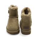 UGG Dames Mini Bailey Enkellaarzen Groen, foto 3