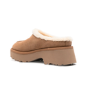 UGG Dames New Heights Suède Plateau Muiltjes, foto 3